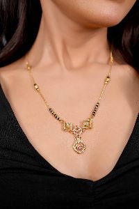 Eva Mangalsutra 1 Gram Plated Eva Mangalsutra 1 Gram Plated